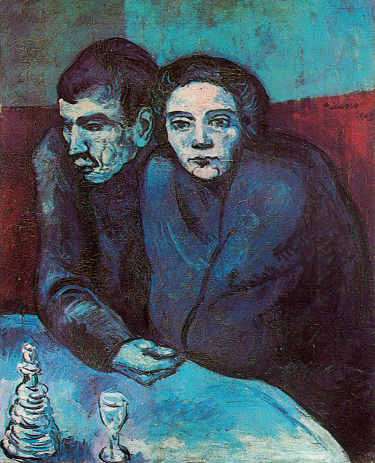 Couple In Cafe by Pablo Picasso, 1903